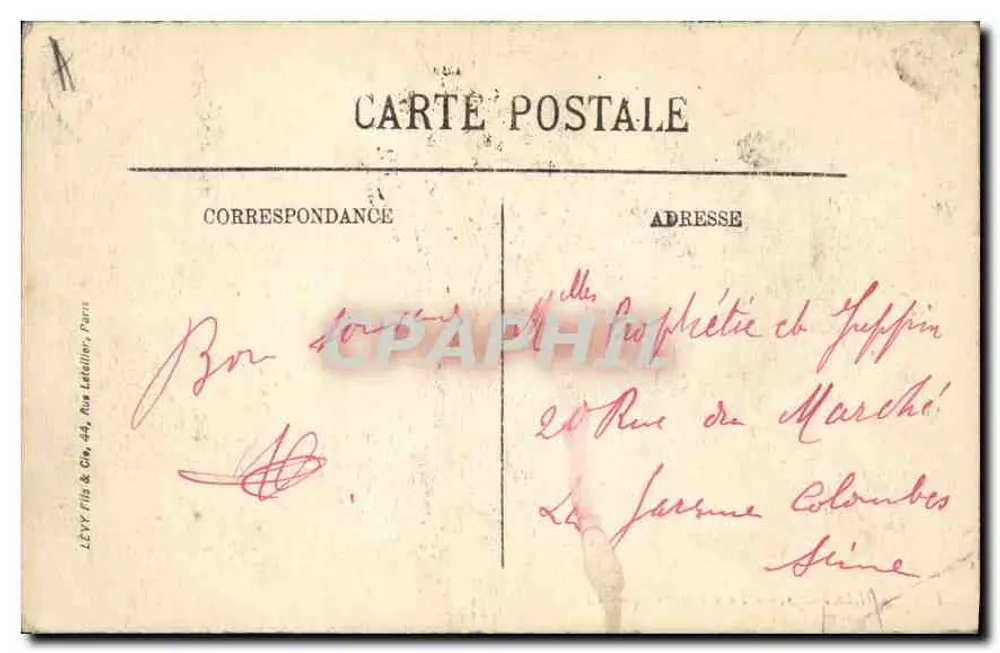 Chartres — A Catedral — LL. — N° 136 - Verso