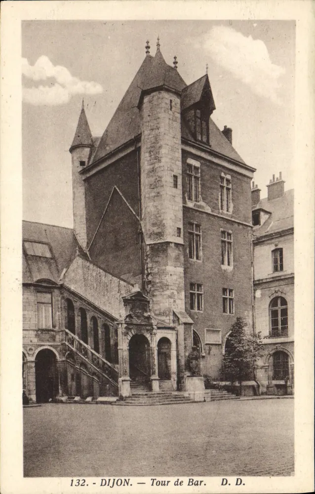 Dijon — Torre de Bar — D.D. n°132 - Frente