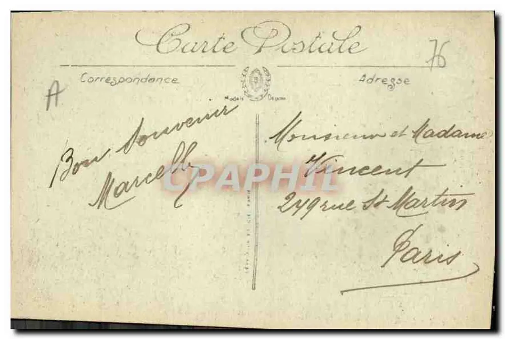 Le Havre — Die Strandpromenade und das Casino Marie-Christine — LL. — Nr. 152 - Rückseite