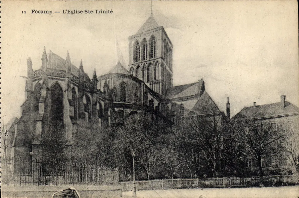 Fécamp — A Igreja de Santa Trindade — G. Palfray, editor - Frente