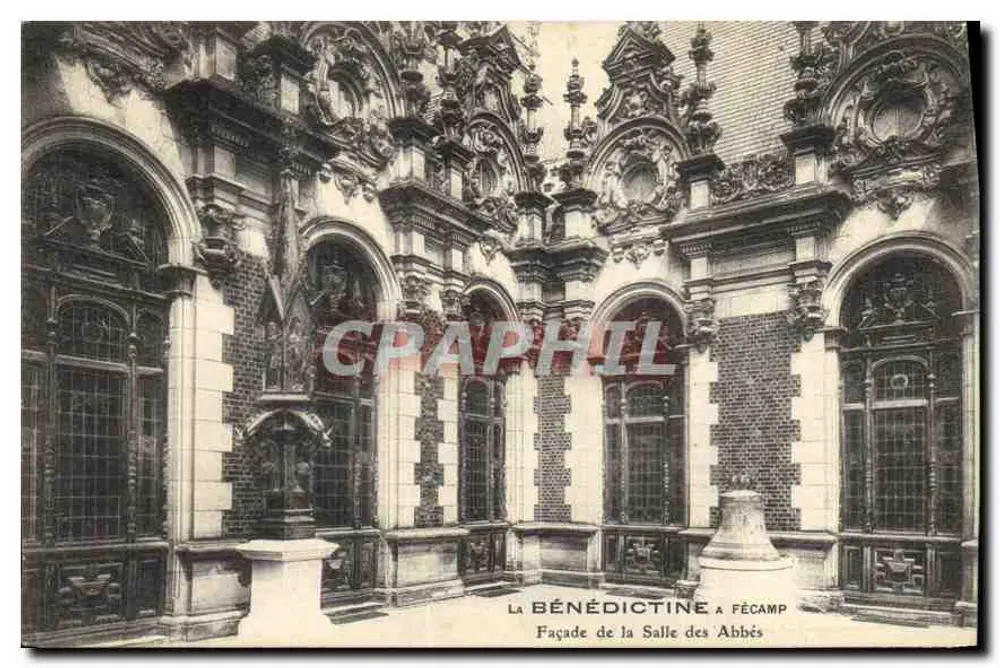 La Bénédictine in Fécamp — Fassade des Hall des Abbés - Vorderseite