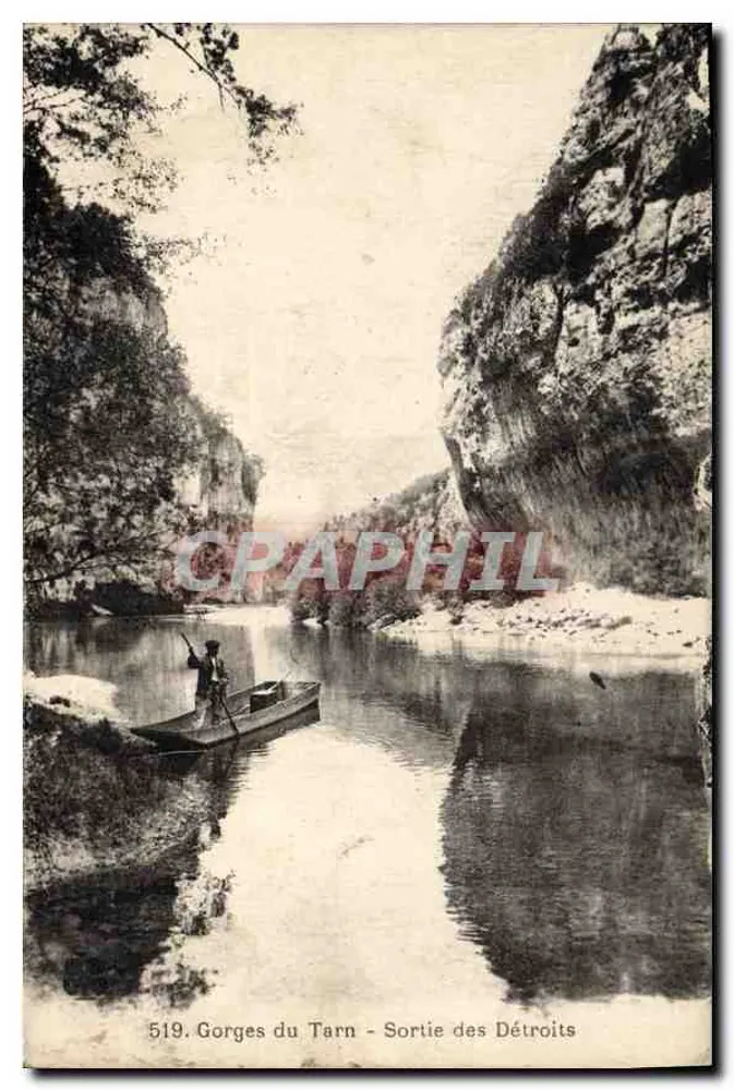 Gorges do Tarn - Saída dos Détroits — n°519 - Frente