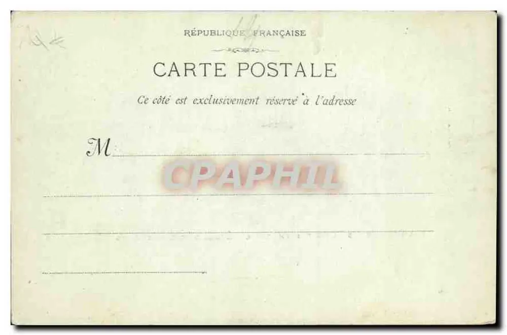 Marseille - Die Bibliothek & Die Akademie der Bildenden Künste — Phot LaCOUR - Rückseite