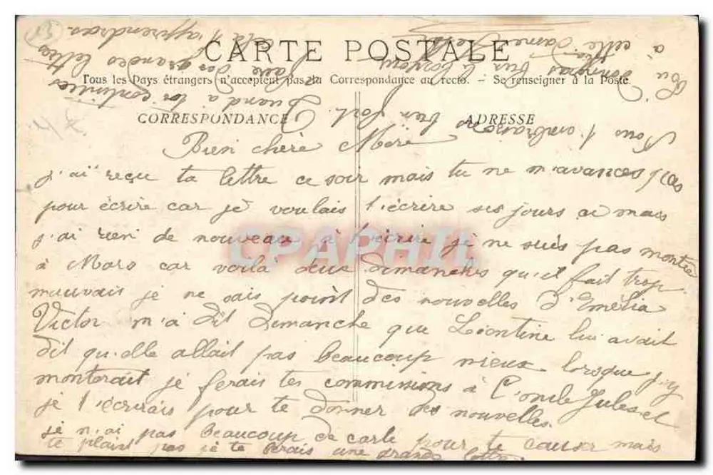 Marseille - Der Transatlantik-Embarkationskai — CRAPHIL n°966 - Rückseite