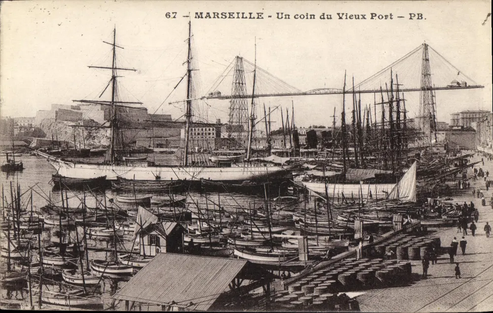 Marseille — Ein Stück vom Vieux Port — PB. n°67 - Vorderseite
