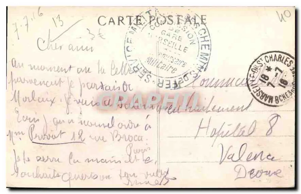 Marseille — Ein Stück vom Vieux Port — PB. n°67 - Rückseite