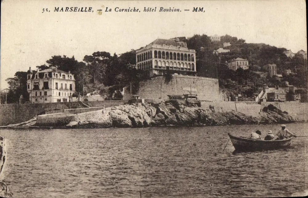 Marseille — A Corniche, hotel Roubion — MM. - Frente
