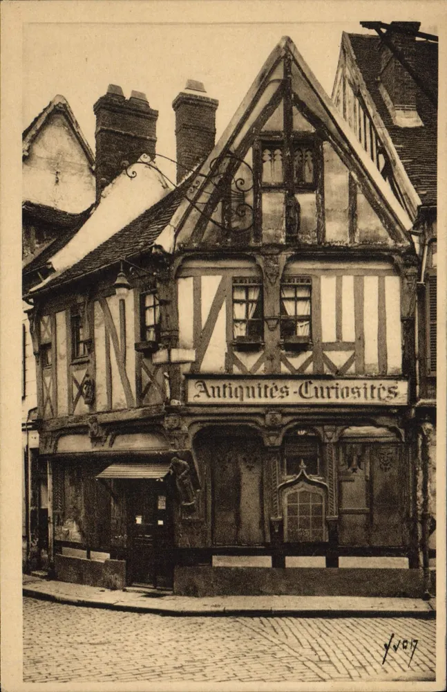 Compiegne - Rue des Lombards — Die « Vieille Cassine » — Éditions d'Art WYON - Vorderseite