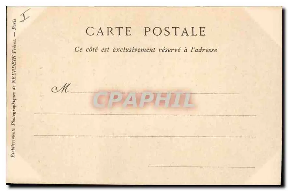 Blois — A Catedral — Collections ND. Phot. - Verso