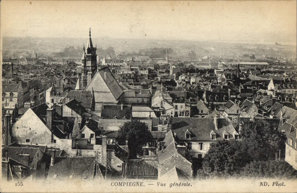 Compiègne — Vista geral — ND. Phol. - Frente