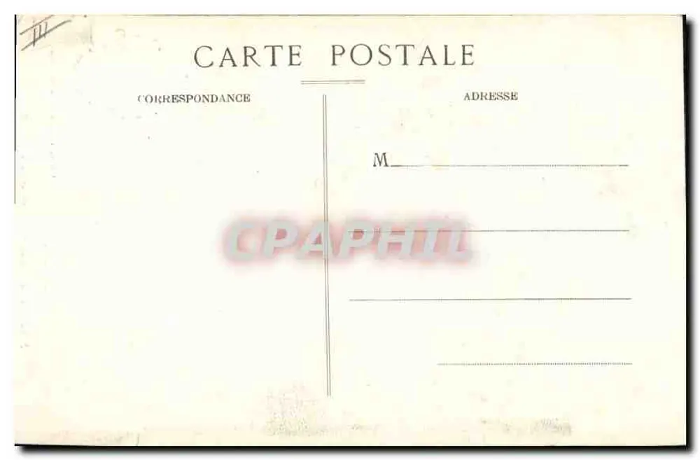 Marseille - La Garde - Portal der Basilika — Sonderausgabe der Cadière, Nr. 3 - Rückseite