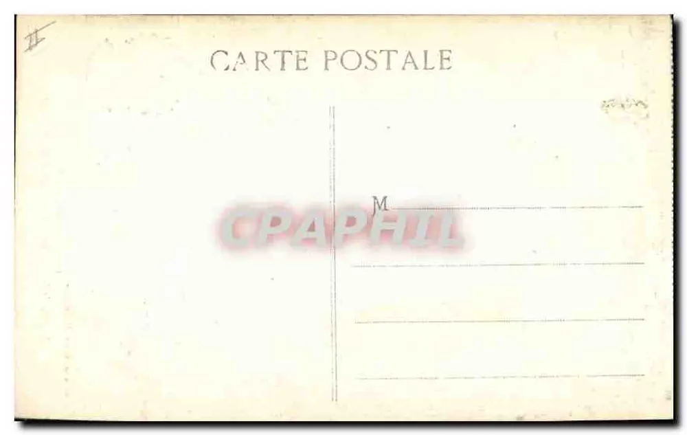 N.-D. de la Garde - Der Portalbereich der Basilika — Sonderausgabe der Basilika, Marseille - Rückseite