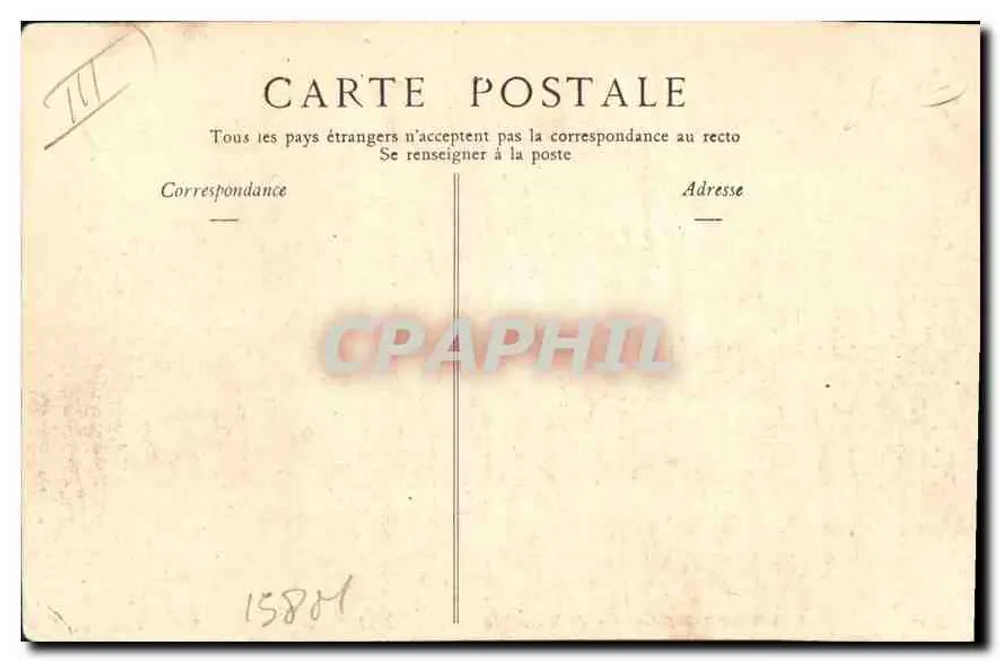 Marseille — Gipfel der Seilbahn Notre-Dame — anonymer Verleger, Nr. 88 - Rückseite