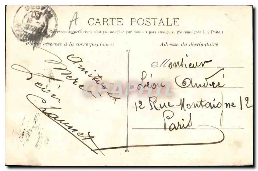 Marseille — Die Aufzüge der N.D. de la Garde (Abfahrt der Jungfrau) — Guende fot. Marseille, n°561 - Rückseite