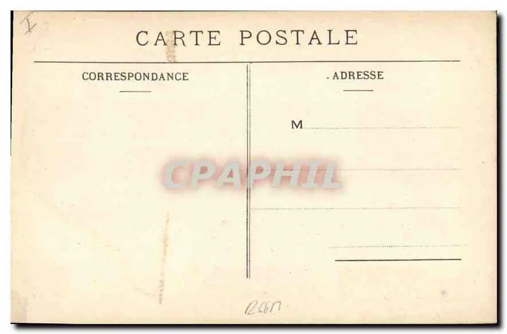 Marselha — A Virgem da Guarda — Imp. Modélot, Marsilly - Verso