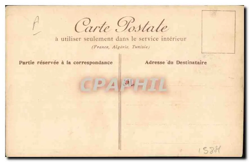 Marseille — N.-D. de la Garde — E. Lessievex - Verso