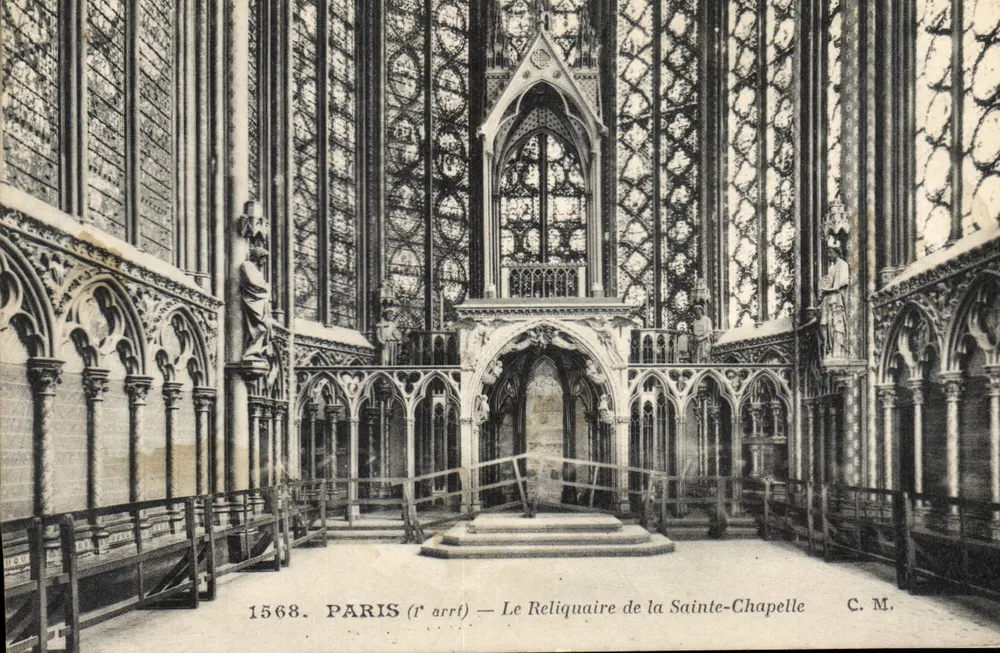 Der Reliquienschrein der Sainte-Chapelle — Paris (1. Arrondissement) — C. M. n° 1568 - Vorderseite