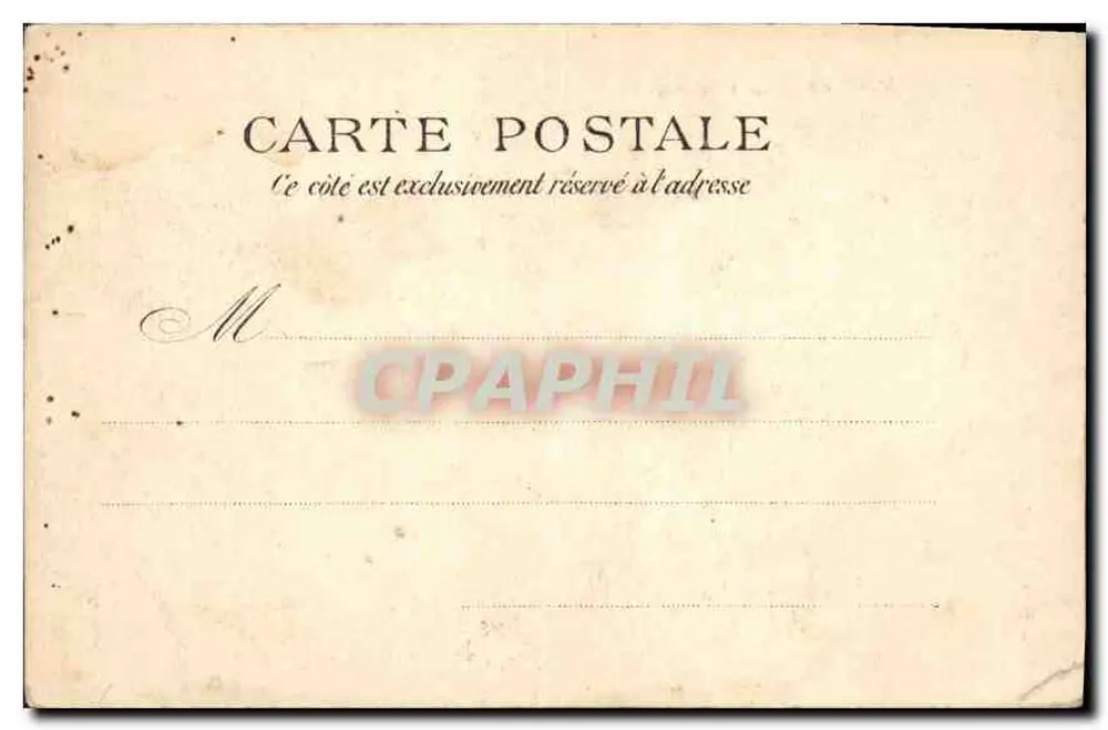L'Opéra — Le Cercleux — Éditeur impr. sur la carte - Verso