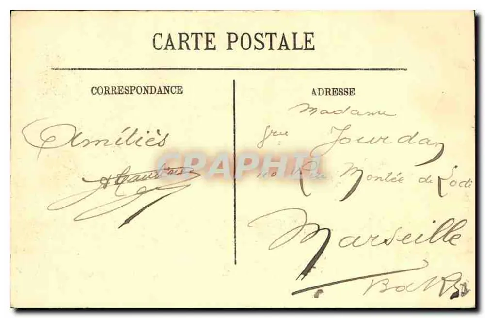 Paris — Notre-Dame — LL. — Éditeur LL, n° 127 - Verso