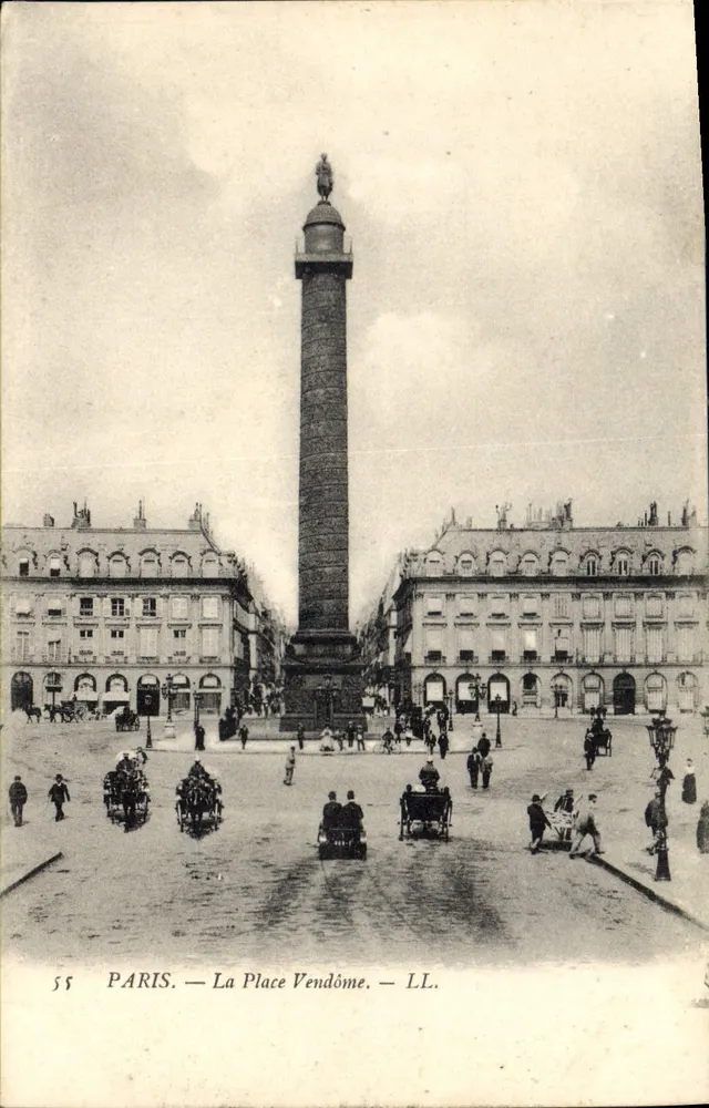 Paris — La Place Vendôme — LL. n°55 - Frente