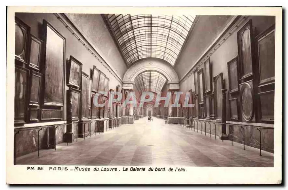 Paris - Louvre-Museum - Die Galerie am Wasser — PM 22 - Vorderseite