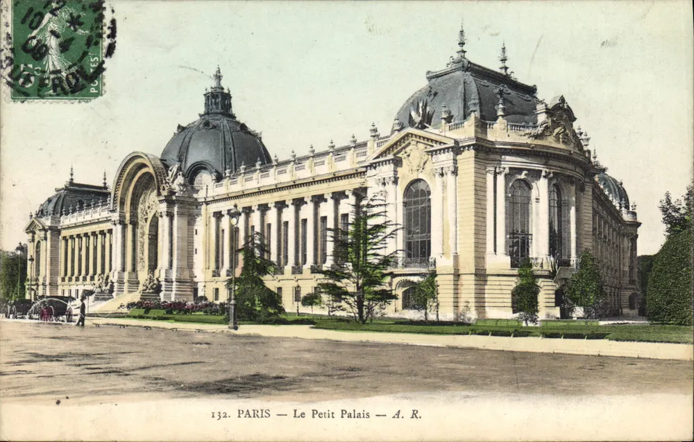 PARIS — O Petit Palais — A. R. — n° 132 - Frente