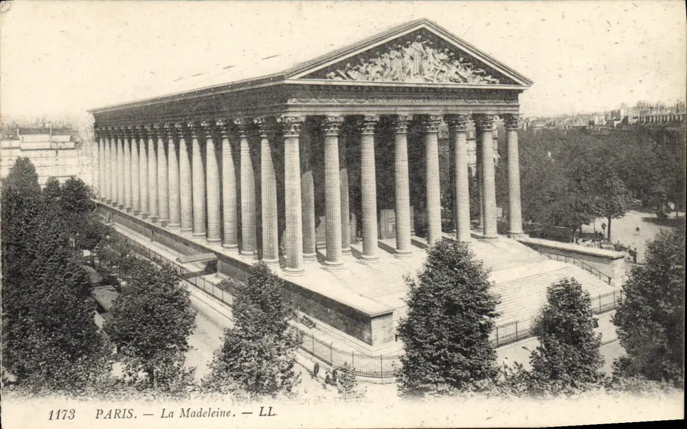 पेरिस — ला मैडलीन — LL, संख्या 1173 - आगे