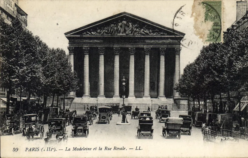 Paris (IIIe) — Die Madeleine und die Rue Royale — LL. — N° 59 - Vorderseite