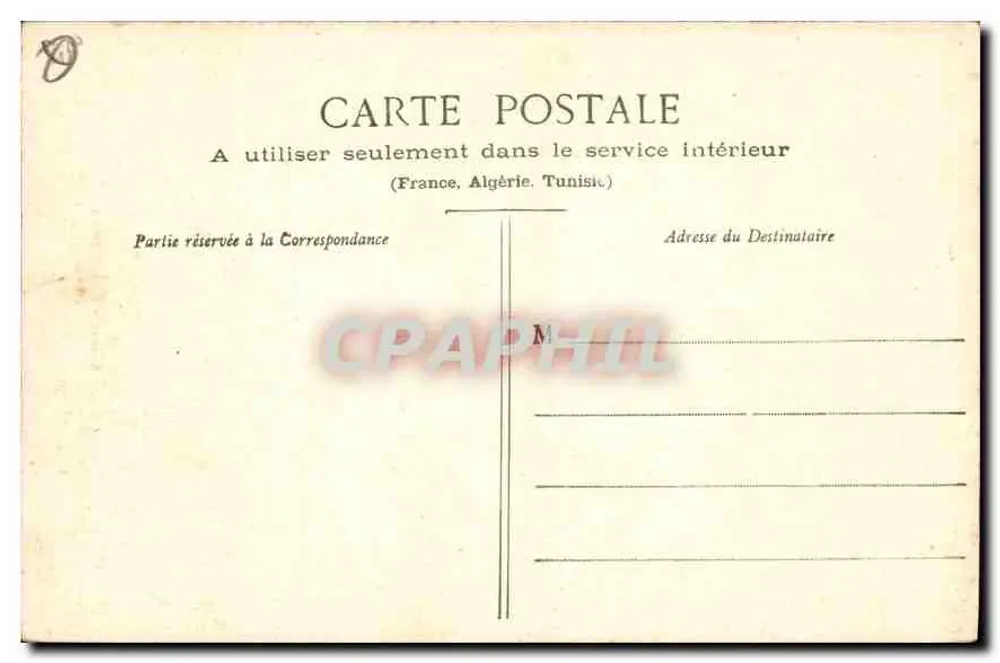 Paris - Igreja da Trindade — A. Carilda, Paris - Verso