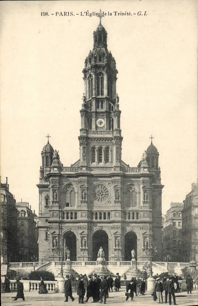Paryż - Katedra Trójcy Świętej - G.I. n°198 - Awers