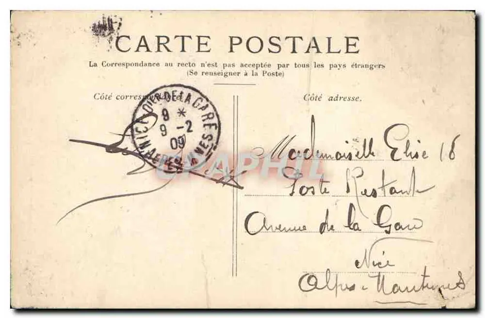PARIS — Le Palais du Luxembourg — éditeur anonyme - Verso