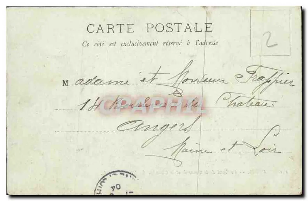 Paris — Der Pont de la Concorde und das Chamber of Deputies — LL. Nr. 241 - Rückseite