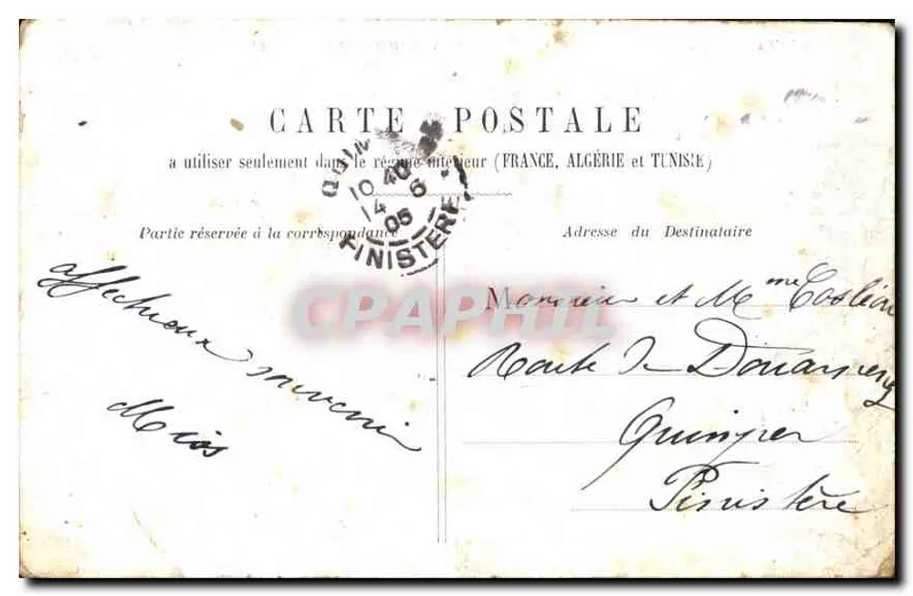 Avenue des Champs-Élysées — Parijs — H.L. uitgever - Achterkant