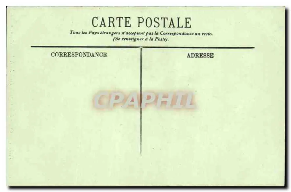 Krypta der Kapelle Louis XVI — Rue d'Anjou — Verlag EL, Nr. 1083 - Rückseite