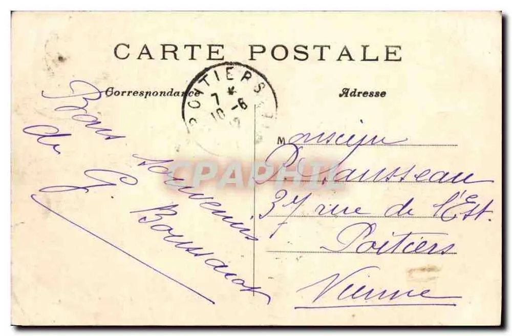 PARIS — Der Pont Neuf, die Cité und der Jardin du Vert Galant — C. M. n° 1137 - Rückseite