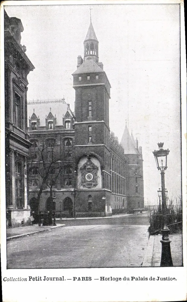 Paris — Uhr des Palais de Justice — Sammlung Petit Journal - Vorderseite