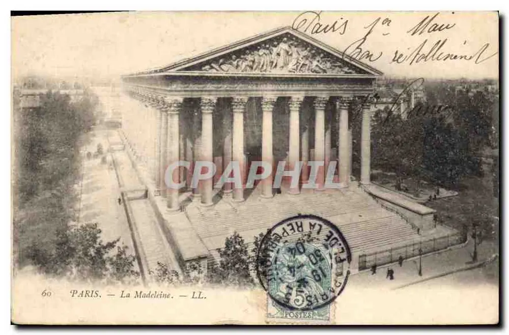 Paris — A Madeleine — LL. - Frente