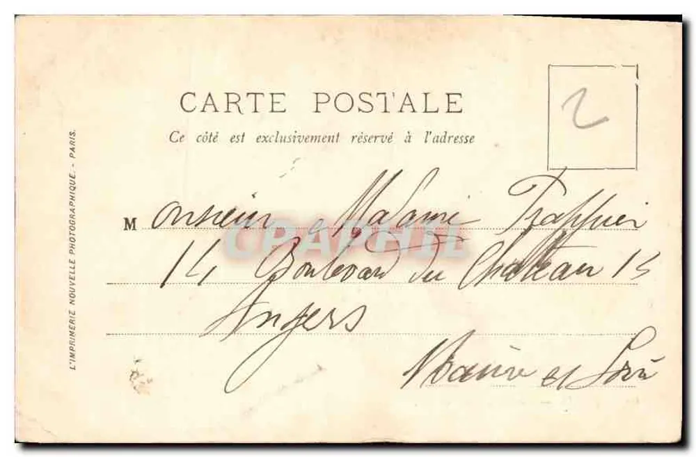 Paris — A Madeleine — LL. - Verso