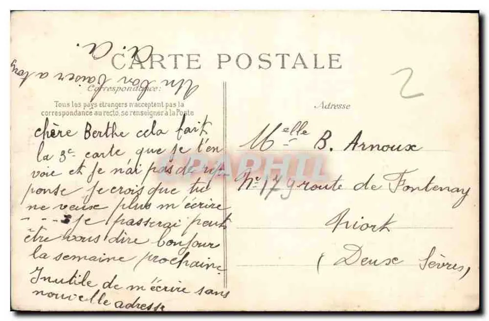 Paris — O Panteão — Editora ELD, n° 4334 - Verso