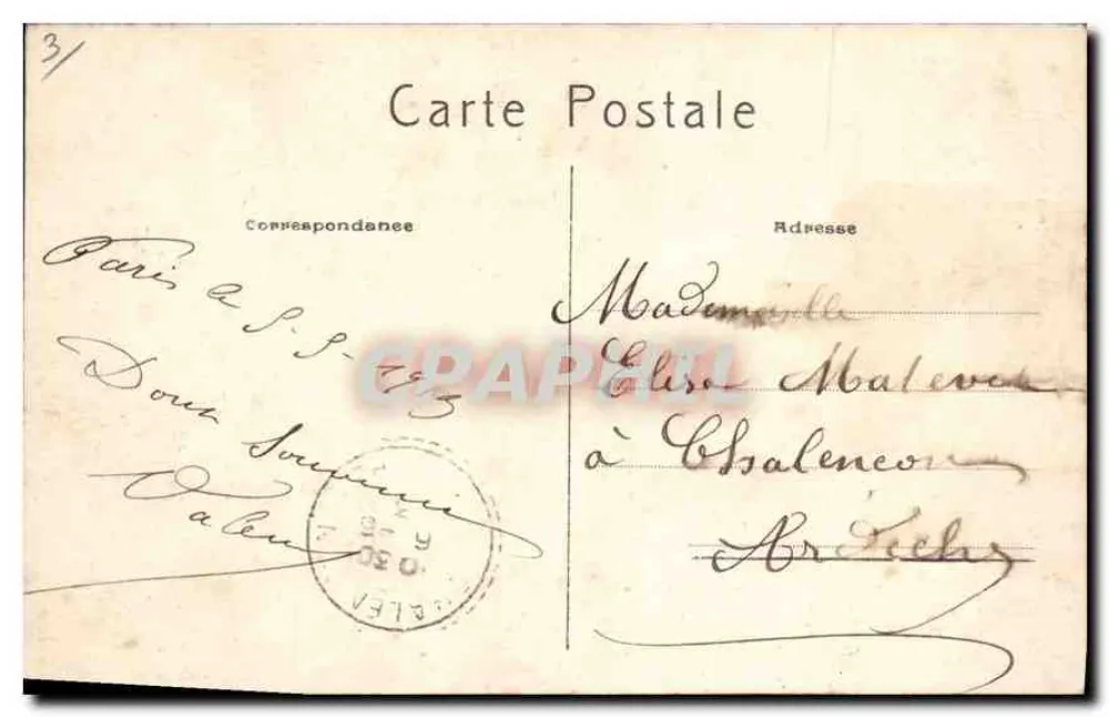 Abside de Notre-Dame — Paris — P.A. (editor) - Verso