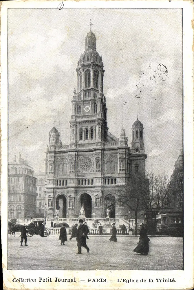 Paris — L'Église de la Trinité — Collection Petit Journal - Frente