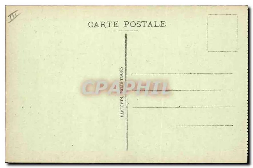 Paris - Das Trocadéro und die Éléna-Brücke - A.P. Das Trocadéro - Rückseite