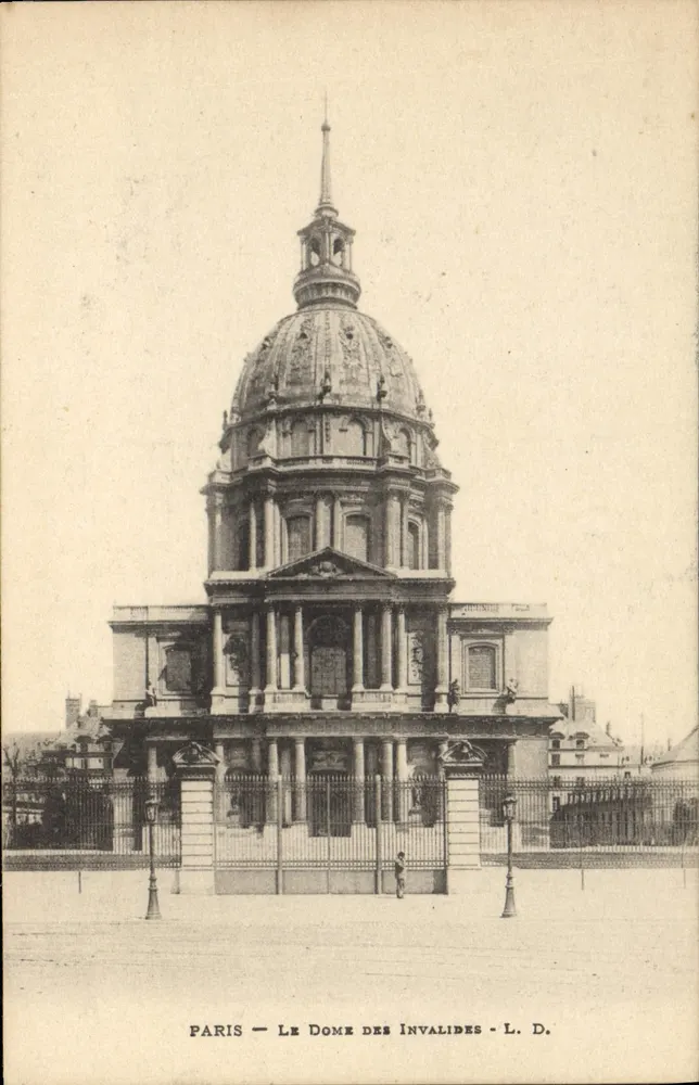 Paris — O Domo dos Invalidos — L. D. - Frente
