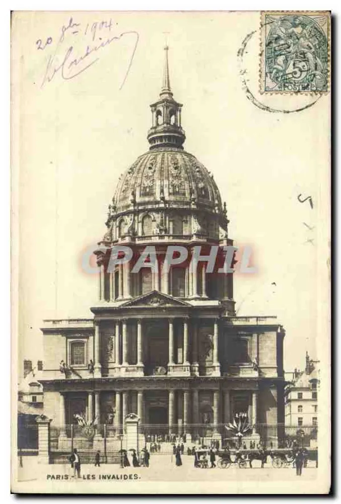 Paris — Les Invalides — Graphil - Frente