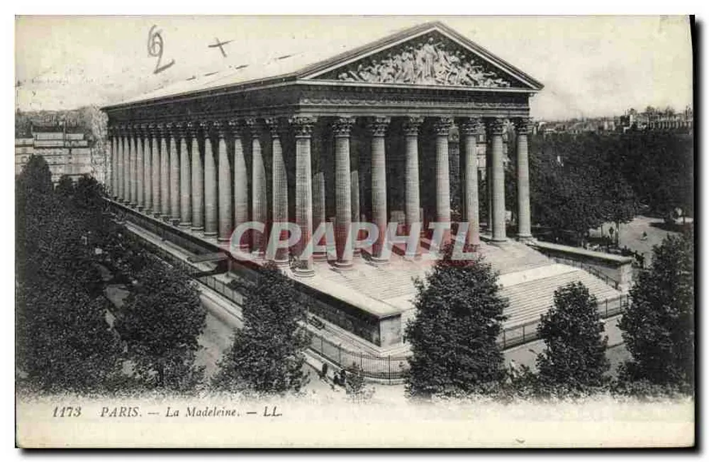 Paris — A Madeleine — LL - Frente