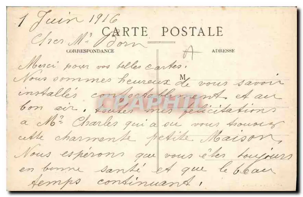 Paris - Bois de Boulogne - Der Rosenpark von Bagatelle — I. Abeille & Anildres, n°92 - Rückseite
