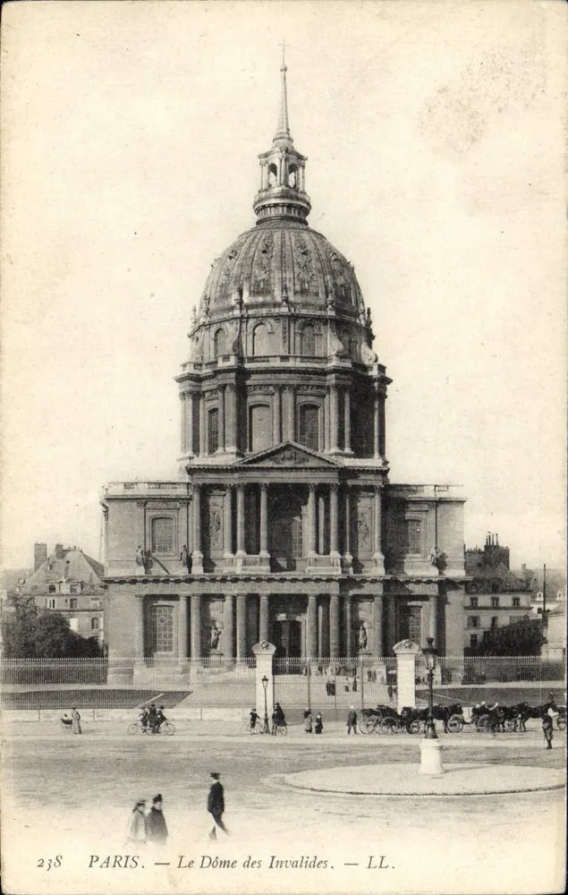 Paris — O Domo dos Invalidos — LL. n° 238 - Frente