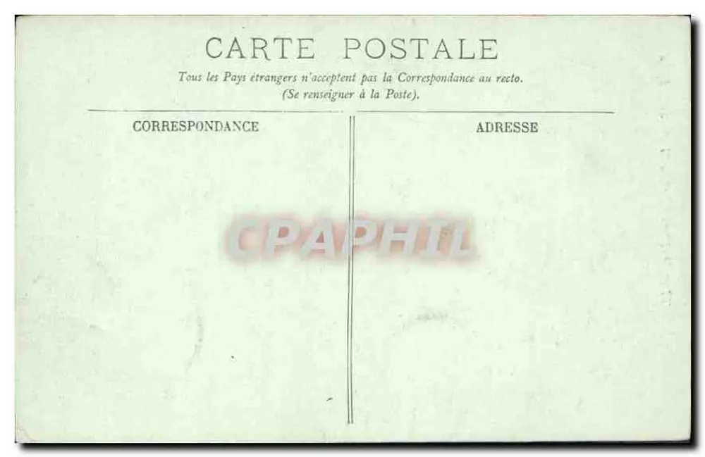 Paris — O Domo dos Invalidos — LL. n° 238 - Verso