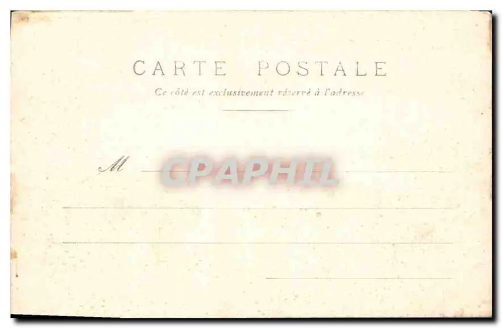 Paris — Notre-Dame e o Petit Pont — editor não identificado - Verso