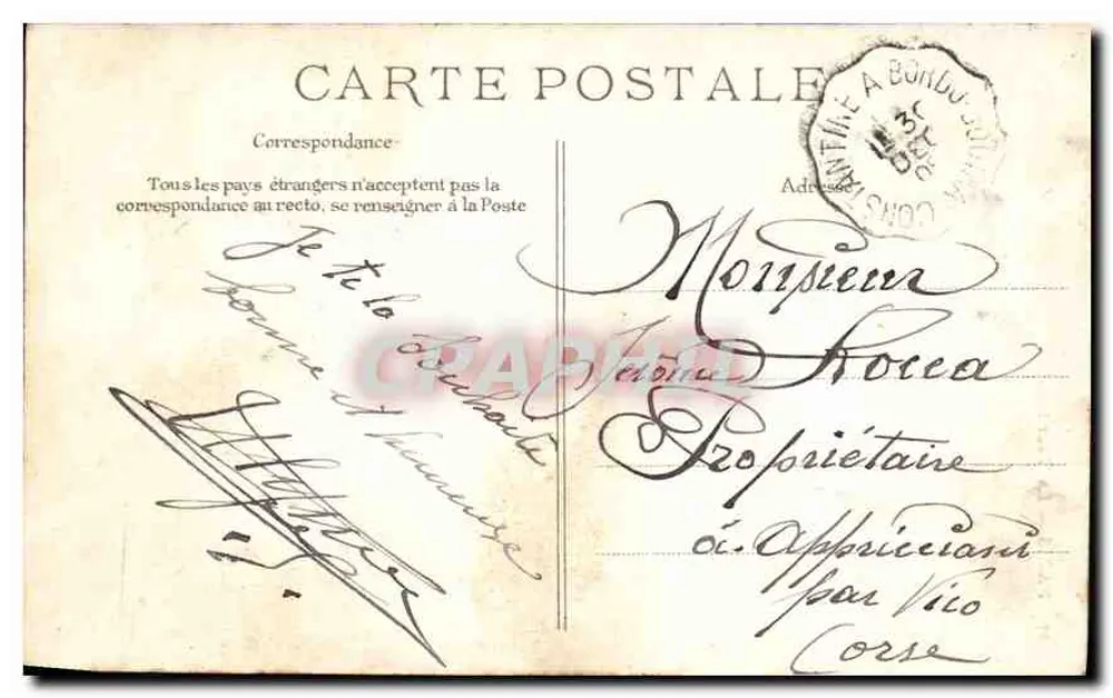 Paris — A Torre Eiffel — E.L.D. n°11 - Verso